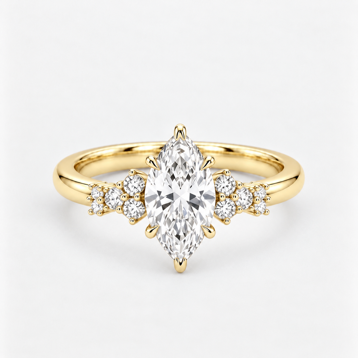 Marquise Cut 6-Prong Engagement Ring