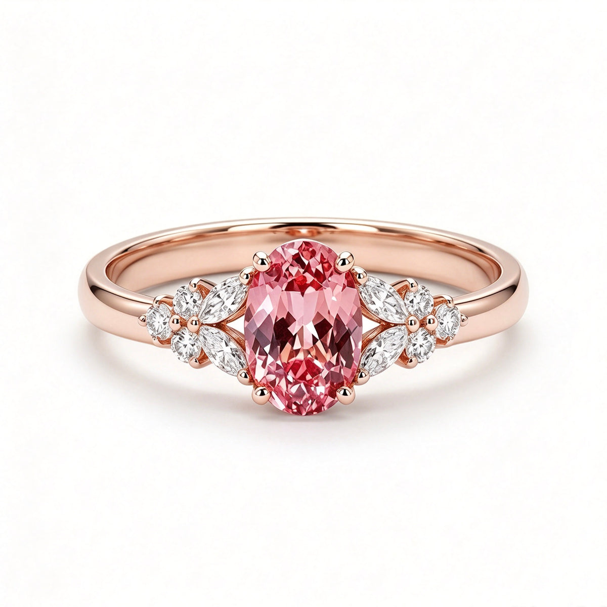 Cherry Blossom Butterfly Pink Ring