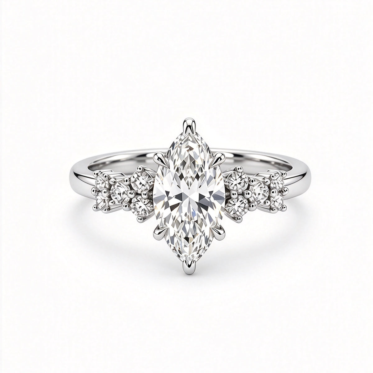 Marquise Cut 6-Prong Engagement Ring