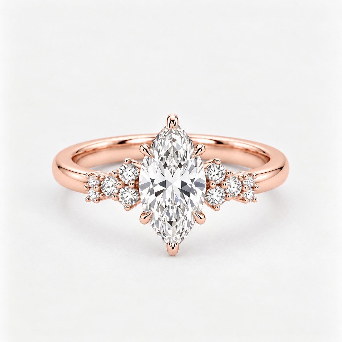 Marquise Cut 6-Prong Engagement Ring