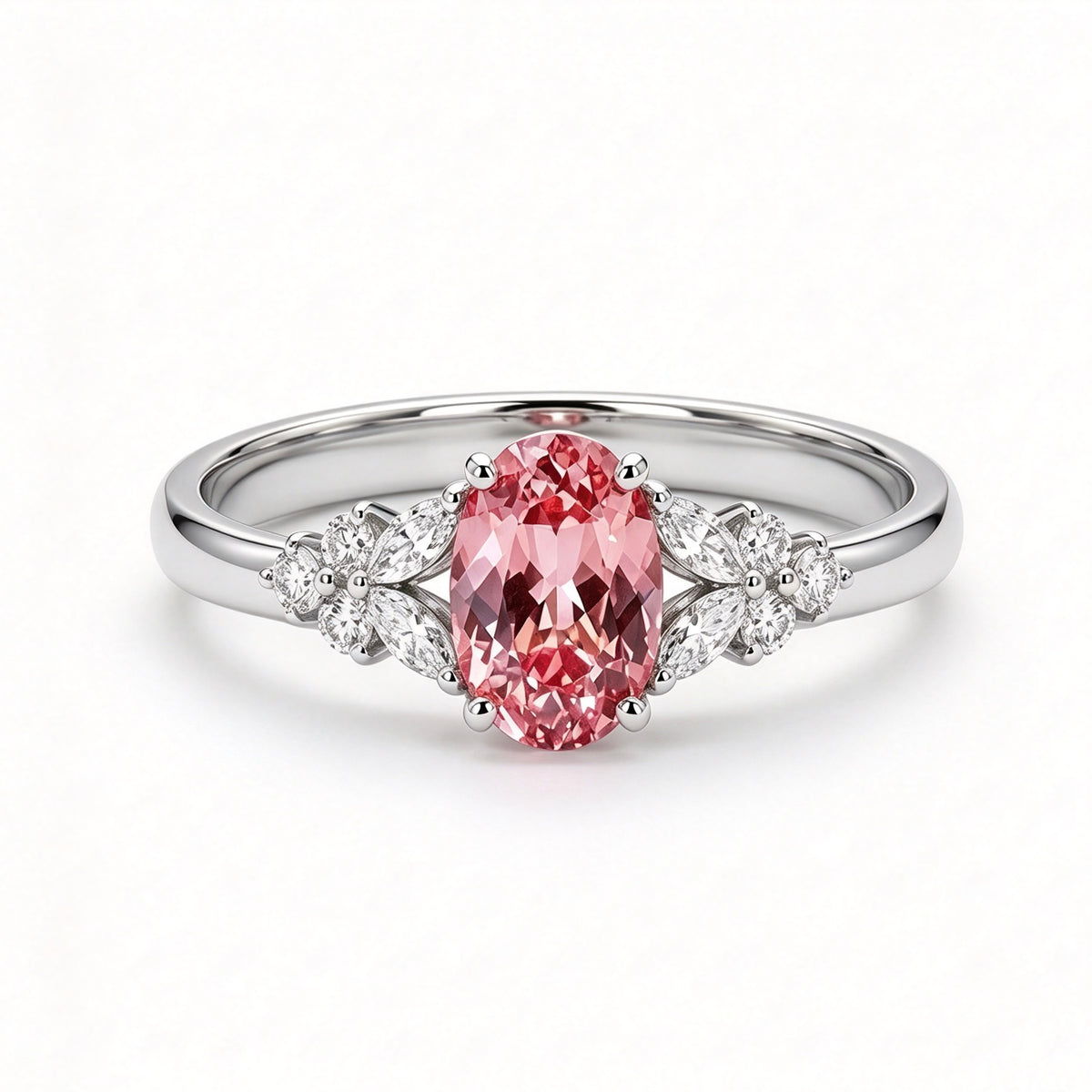 Cherry Blossom Butterfly Pink Ring